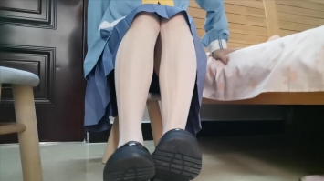 【自购】小琪琪脚心写字玩装满牛奶的气球第二部